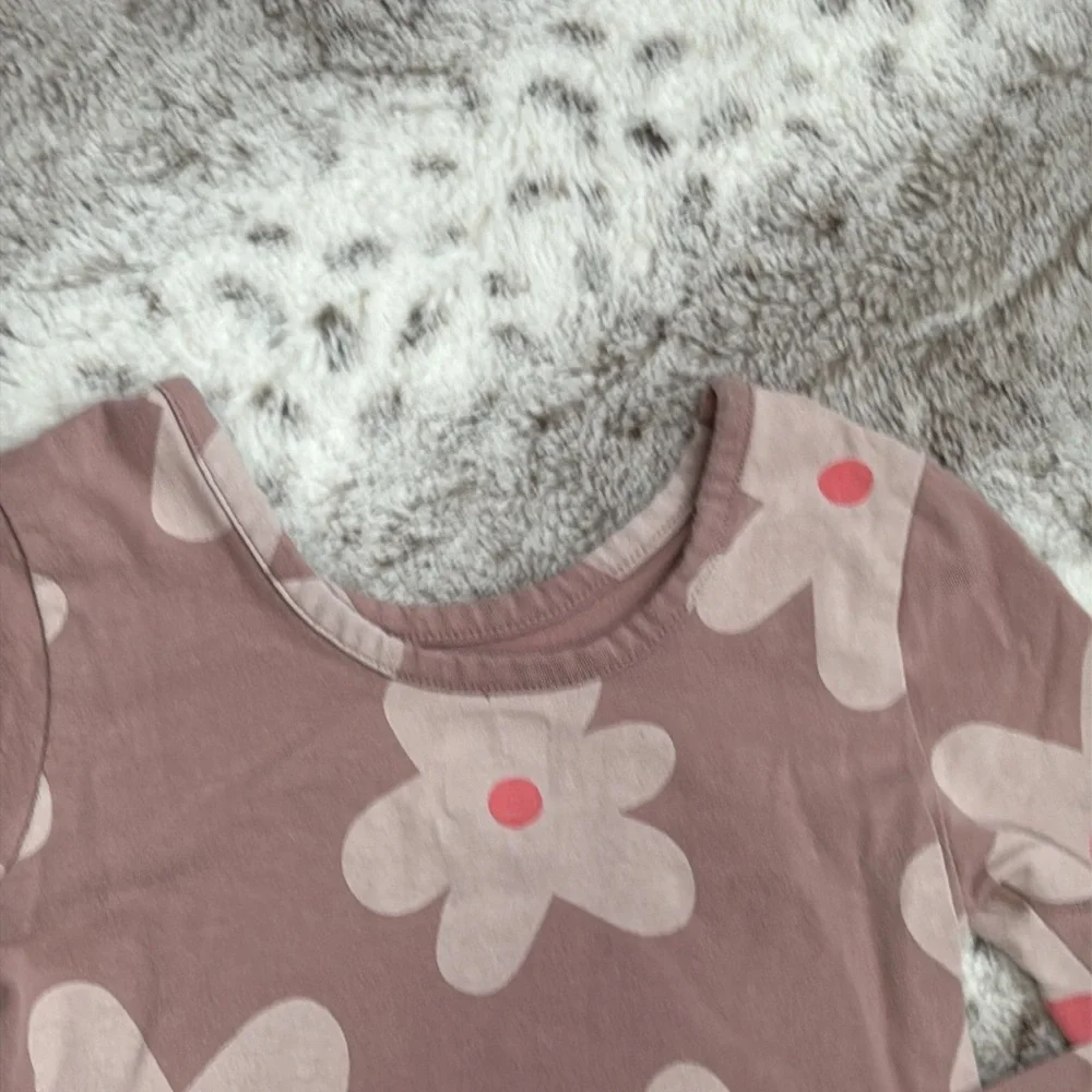 Baby GAP pastel floral long sleeve dress girls 4T garden party girlhoodcore